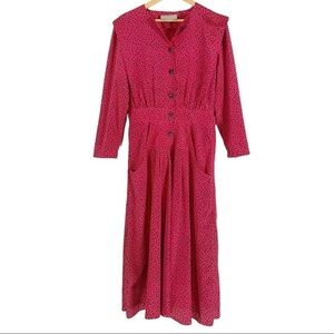Vintage Principles Retro Midi Dress Size XL